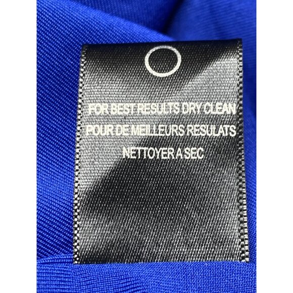 Halston Heritage Mini Evening Chiffon Cape Overlay Dress Size 6 RA10712 NWD $375 - Picture 7 of 15